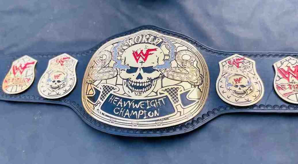 WWF "Smokin' Skull" Heavyweight Championship Replica Belt