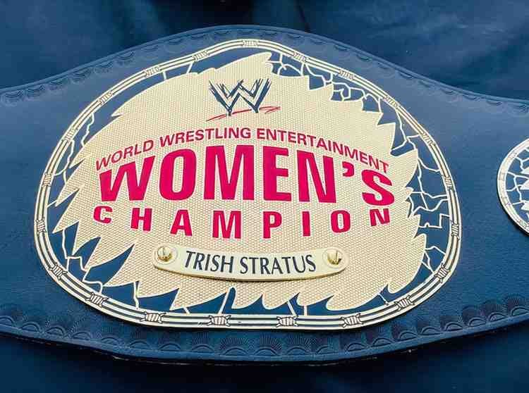 WWE Women's Championship (Trish Stratus Style) Replica Belt - Image 7