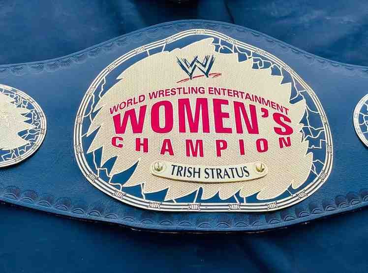 WWE Women's Championship (Trish Stratus Style) Replica Belt - Image 5