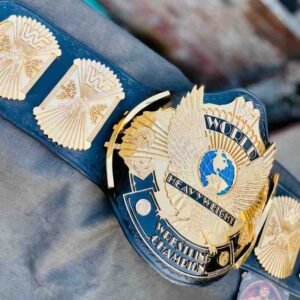 WWF Wing Eagle 4mm CNC Handmade Texture 24k Gold Championship Belt