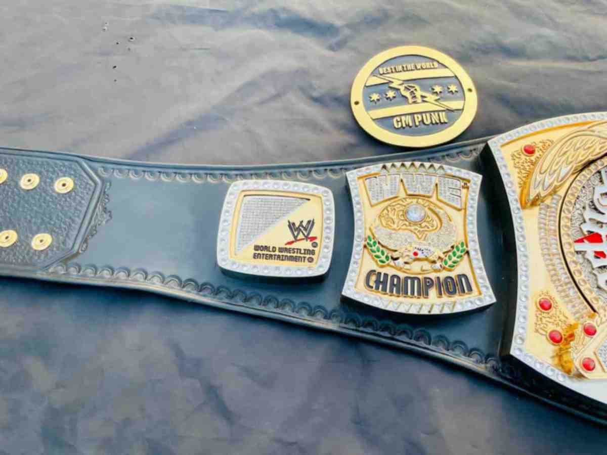 Custom 24k Gold "Rated R" Spinner Championship Belt - Image 8