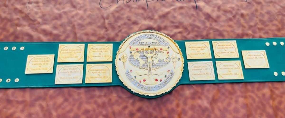 WWF Green Big Green Heavyweight Championship Replica Belt - Image 8