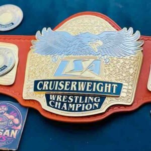 LSA Cruiserweight Wrestling Champion Custom Belt