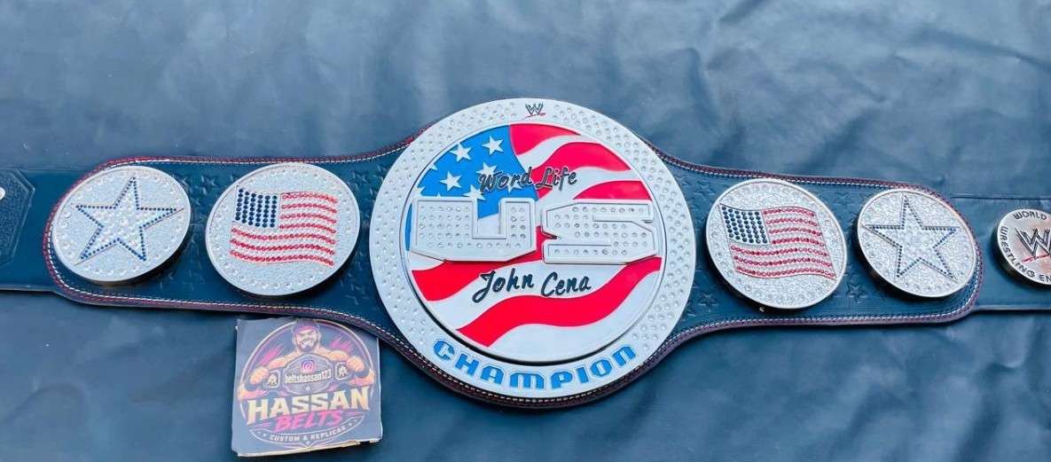 John Cena US 10mm Championship spinner Replica Belt - Image 5