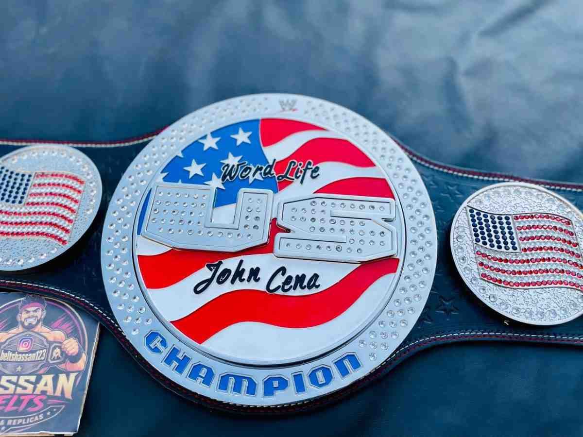 John Cena US 10mm Championship spinner Replica Belt - Image 4