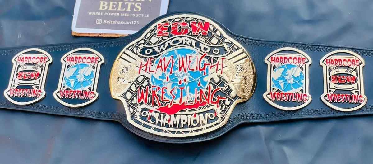 ECW 4mm CNC Championship Belt - Image 7