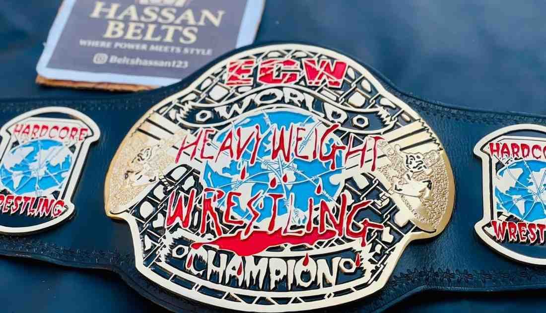 ECW 4mm CNC Championship Belt - Image 9