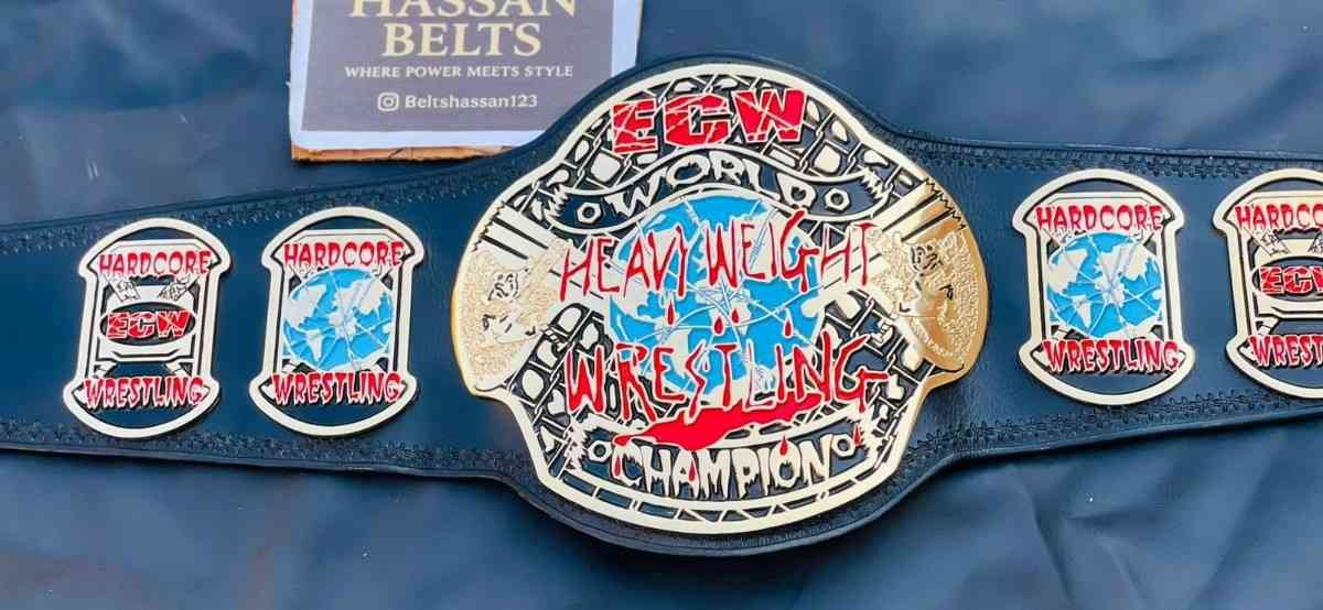 ECW 4mm CNC Championship Belt - Image 3
