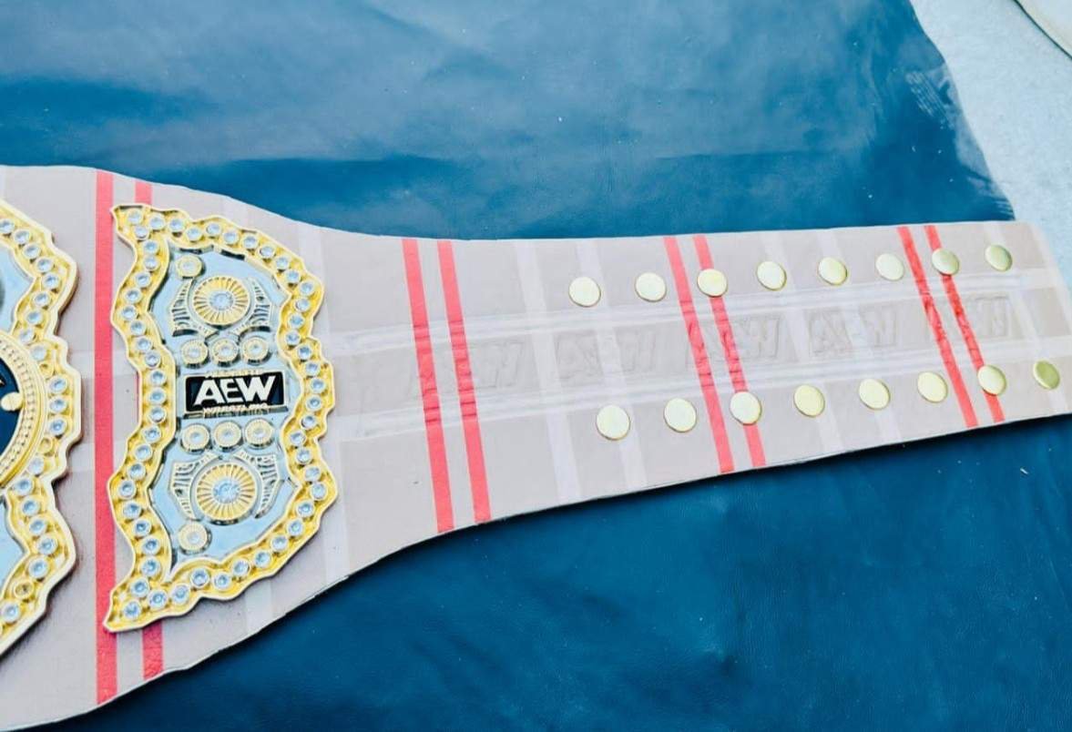 AEW World Championship Replica Belt (Custom MJF "Triple M" Style Edition) - Image 10