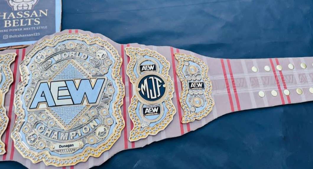 AEW World Championship Replica Belt (Custom MJF "Triple M" Style Edition) - Image 5