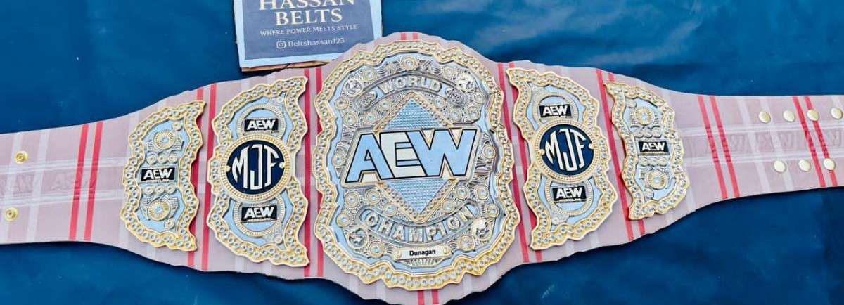 AEW World Championship Replica Belt (Custom MJF "Triple M" Style Edition) - Image 4