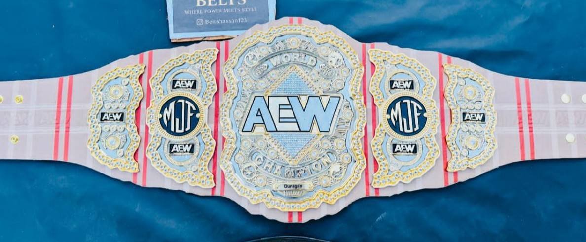 AEW World Championship Replica Belt (Custom MJF "Triple M" Style Edition) - Image 7