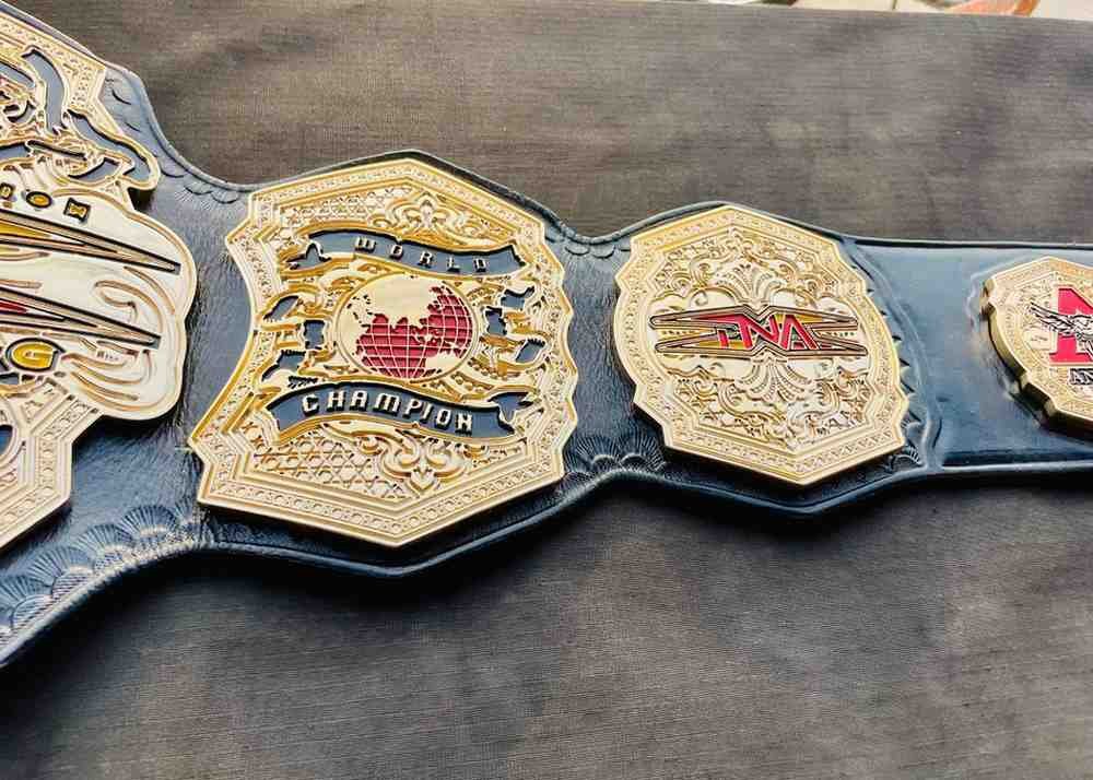 TNA World Heavyweight Championship 4mm Replica Belt - Image 3