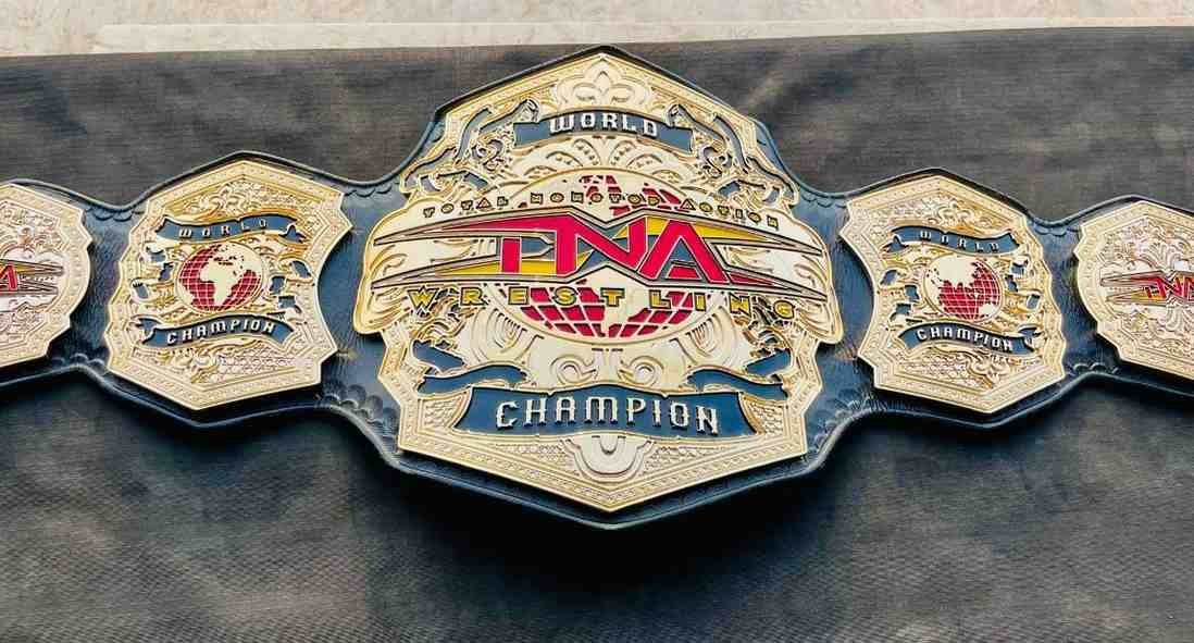 TNA World Heavyweight Championship 4mm Replica Belt - Image 5