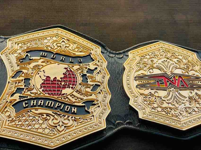 TNA World Heavyweight Championship 4mm Replica Belt - Image 4