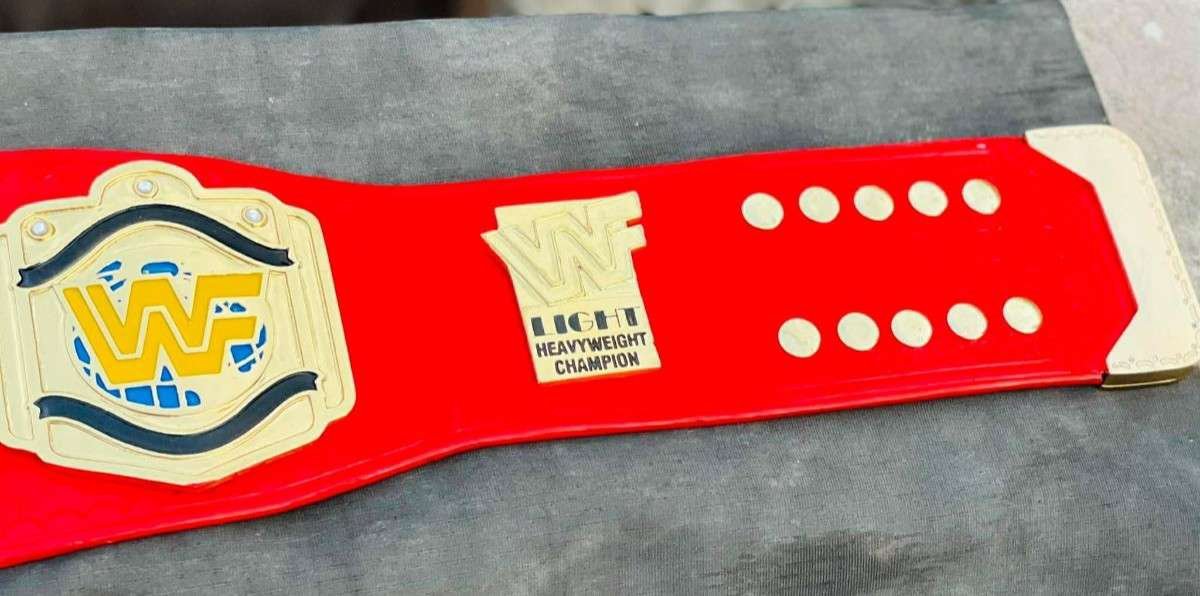 WWF Light Heavyweight Championship Replica Belt - Image 5
