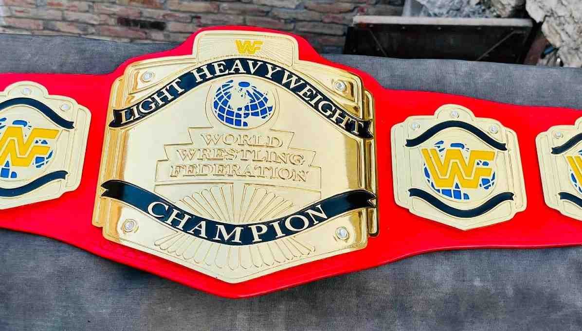 WWF Light Heavyweight Championship Replica Belt - Image 3