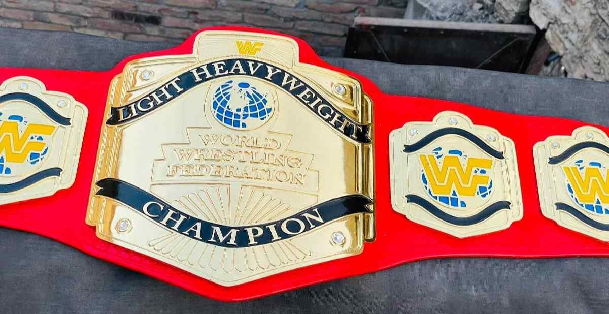 WWF Light Heavyweight Championship Replica Belt