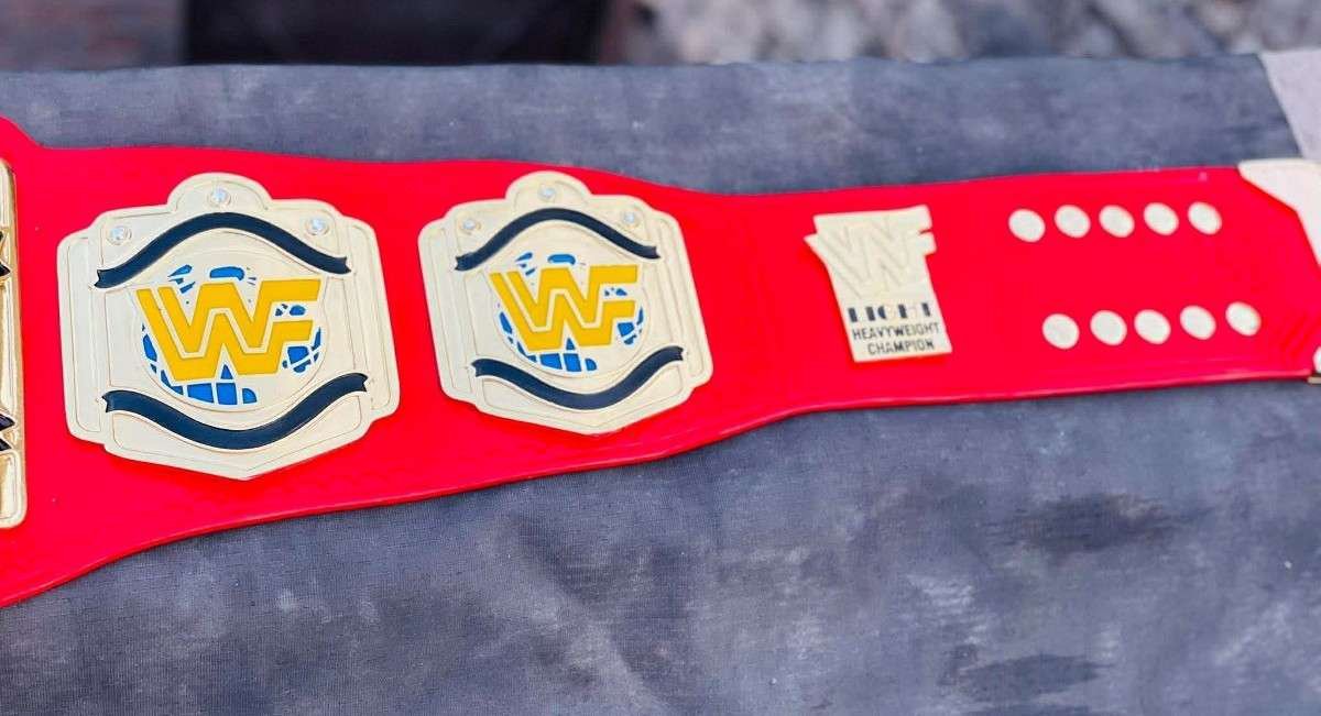 WWF Light Heavyweight Championship Replica Belt - Image 4