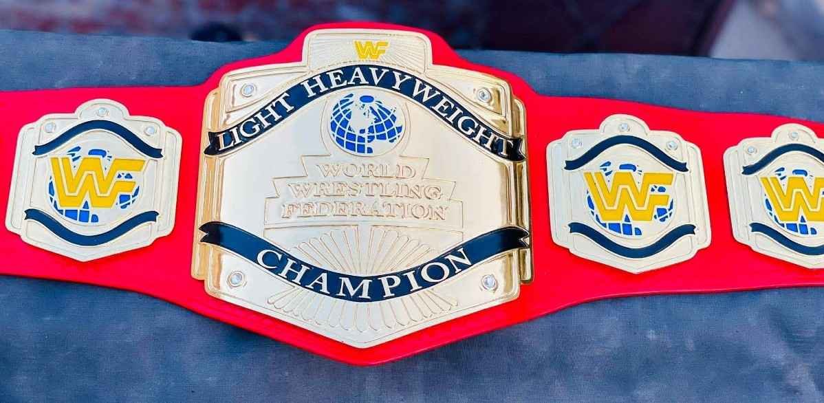 WWF Light Heavyweight Championship Replica Belt - Image 6