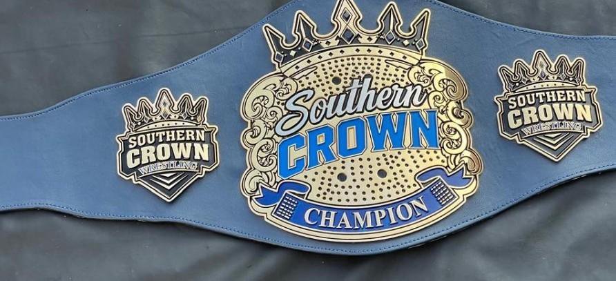 Southern Crown Champion Custom Championship Belt (4mm CNC Engraved) - Image 3