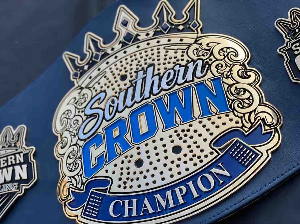 Southern Crown Champion Custom Championship Belt (4mm CNC Engraved) - Image 2