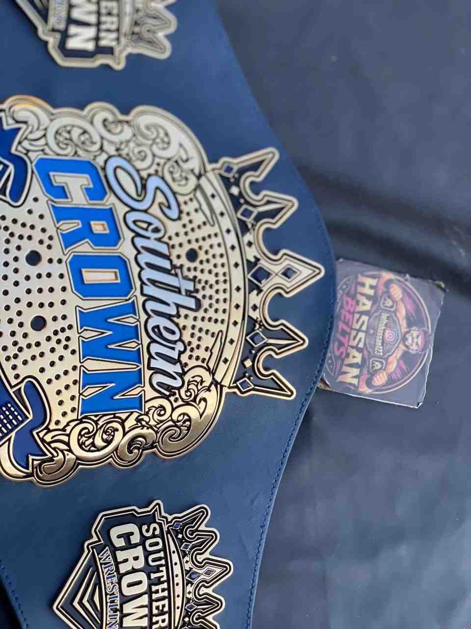 Southern Crown Champion Custom Championship Belt (4mm CNC Engraved) - Image 10
