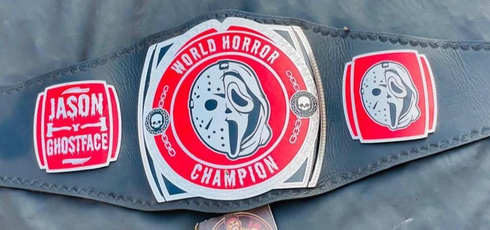 World Horror Champion 2mm Brass Custom Championship Belt - Image 7