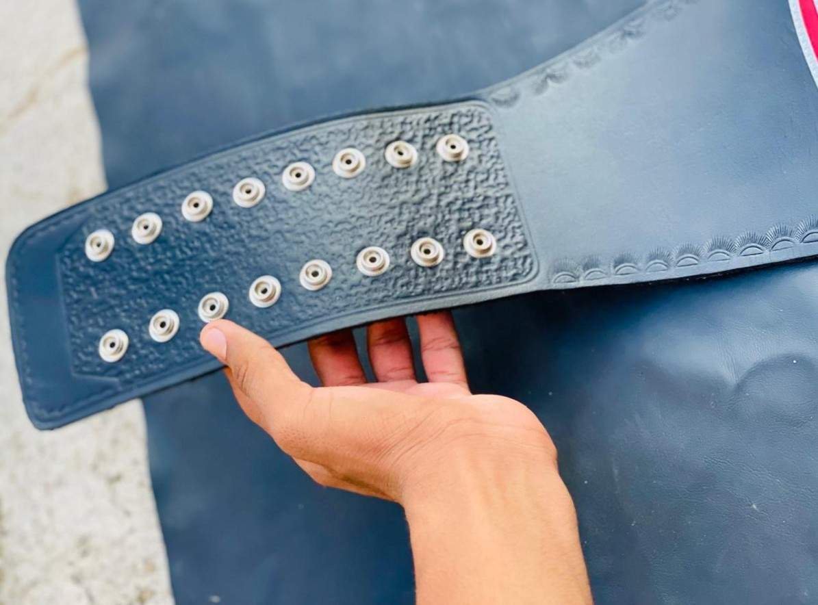World Horror Champion 2mm Brass Custom Championship Belt - Image 8