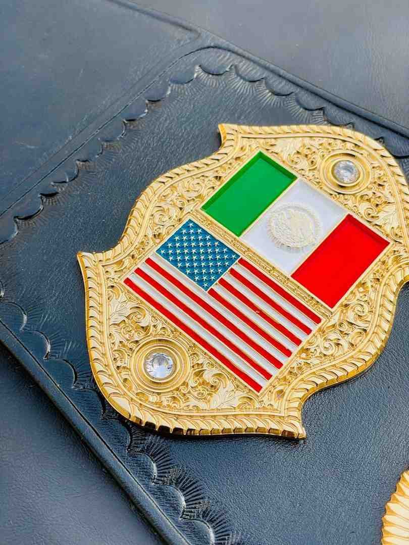 Lucha Libre 4mm CNC Custom Belt - Image 5