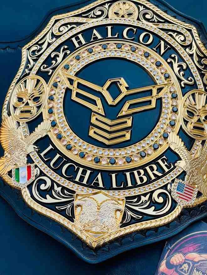 Lucha Libre 4mm CNC Custom Belt - Image 4