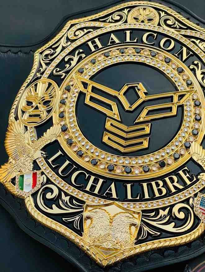 Lucha Libre 4mm CNC Custom Belt - Image 6