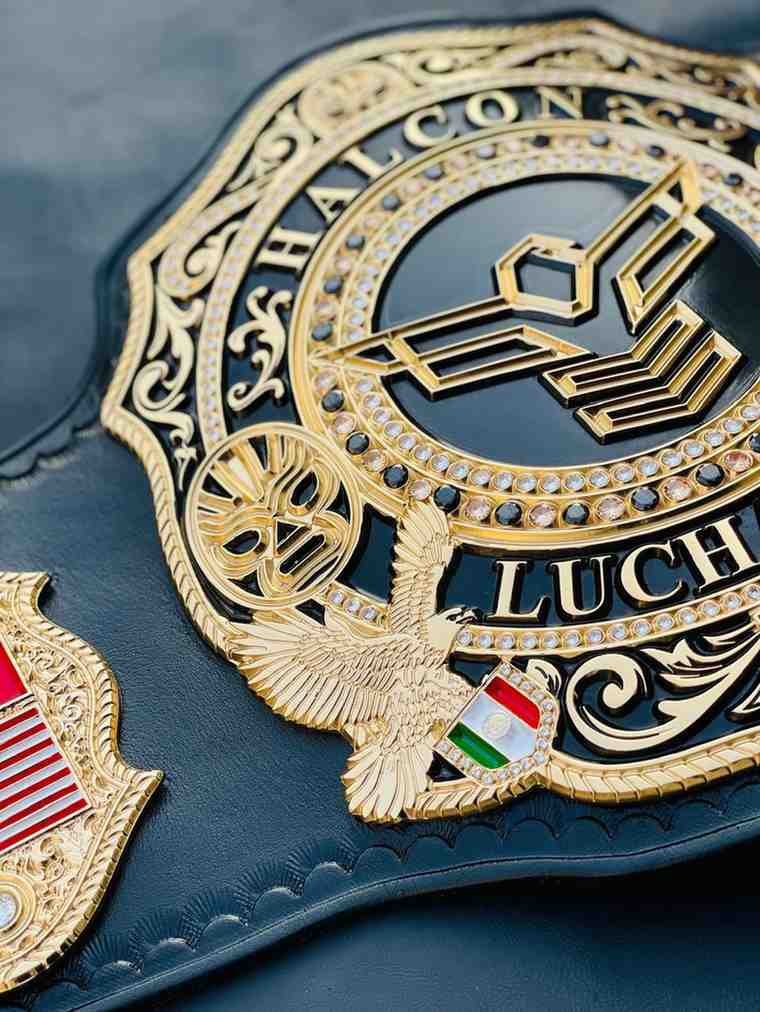 Lucha Libre 4mm CNC Custom Belt - Image 3