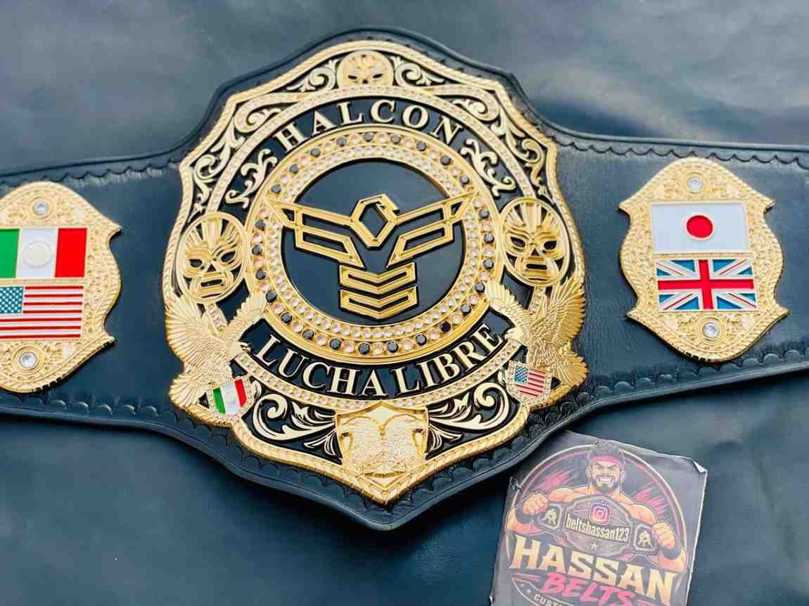 Lucha Libre 4mm CNC Custom Belt