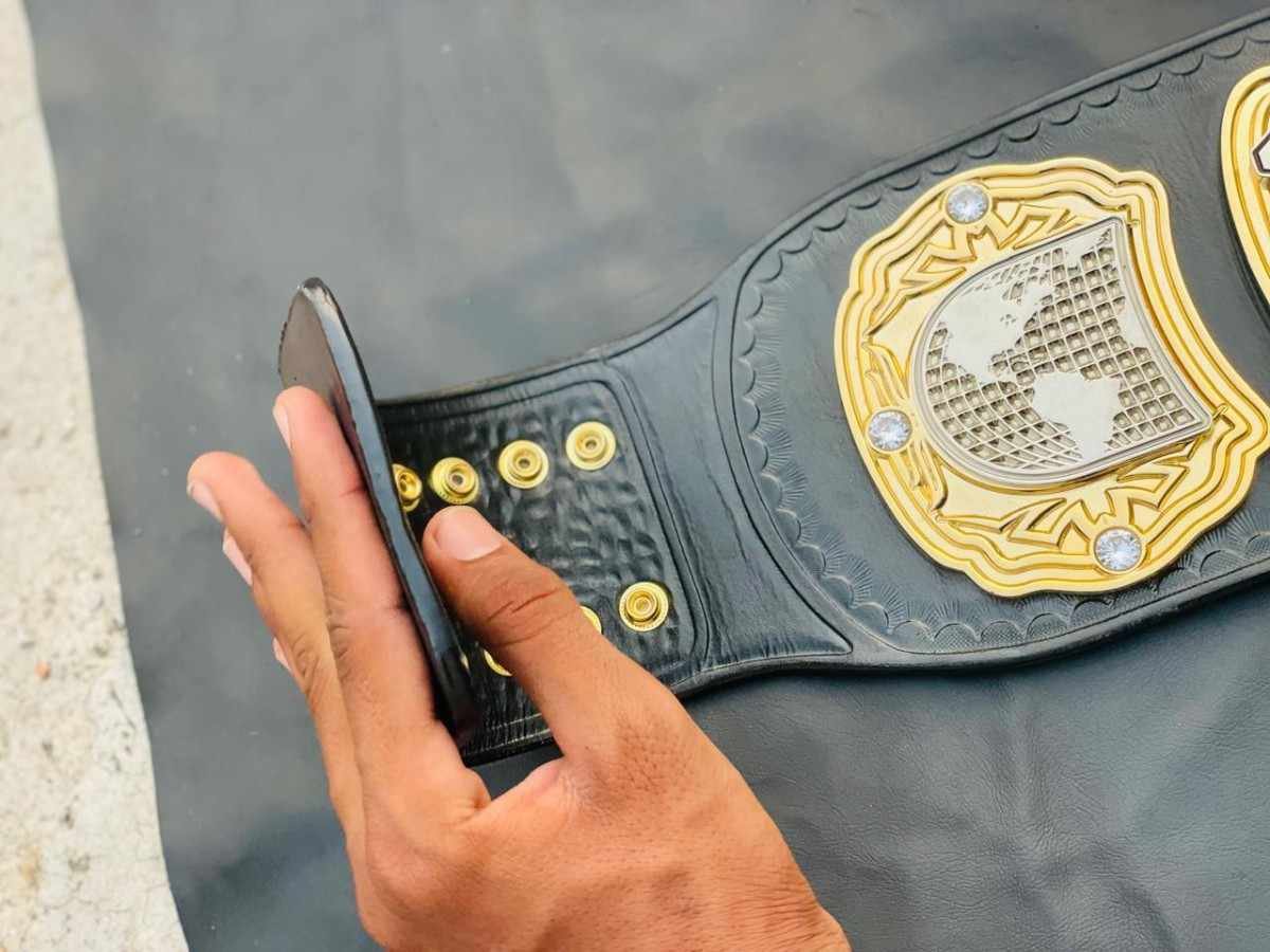 TNA Wrestling Heavyweight Champion Replica Belt - Image 5