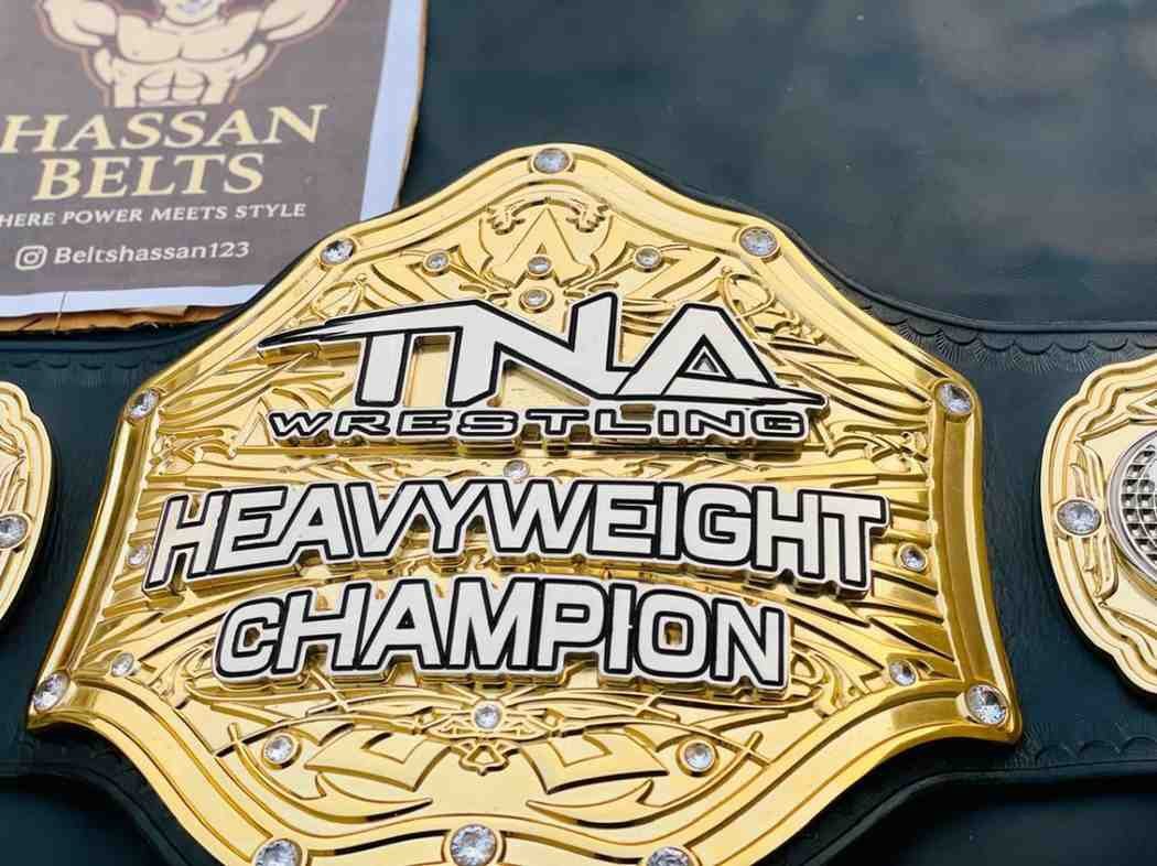TNA Wrestling Heavyweight Champion Replica Belt - Image 3