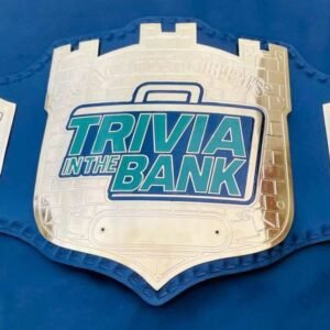 Trivia In The Bank 2mm Brass Championship Belt