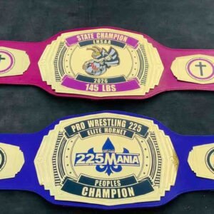 The Heritage Custom 2mm Solid Brass Championship & Fashion Belt
