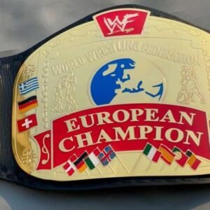 WWF European Championship Replica Belt (2mm Brass)