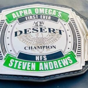 AQW Custom Desert Champion Wrestling Belt