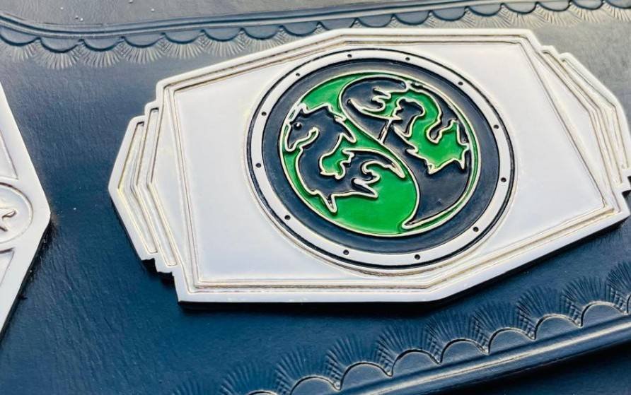 AQW Custom Desert Champion Wrestling Belt - Image 3
