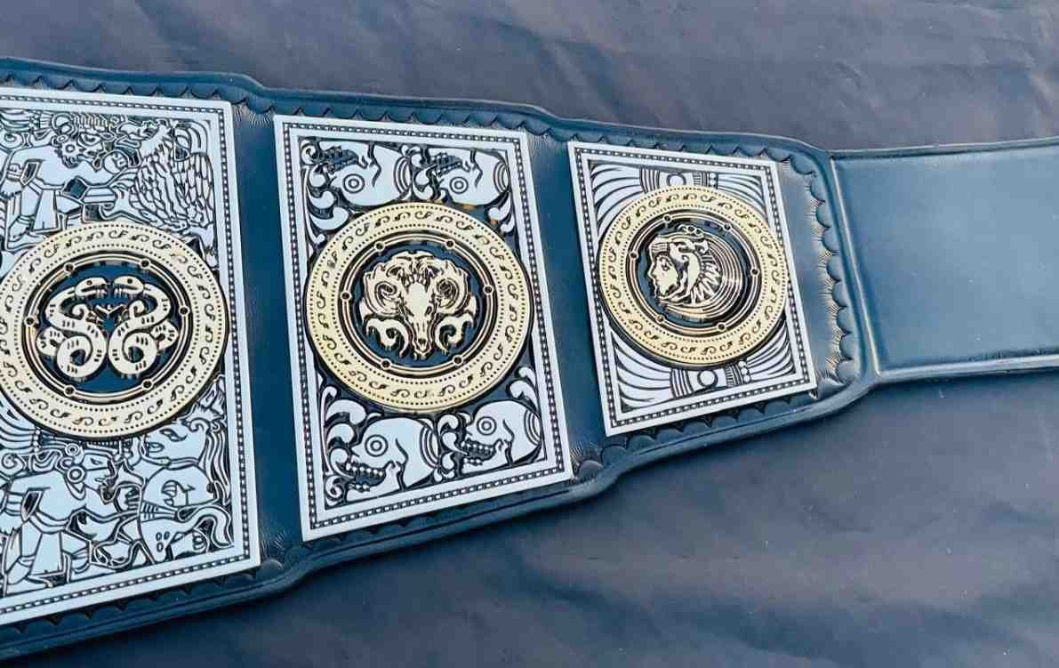 LUCHA 4mm CNC Championship Belt - Image 7