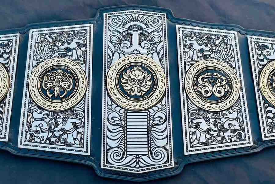 LUCHA 4mm CNC Championship Belt - Image 5