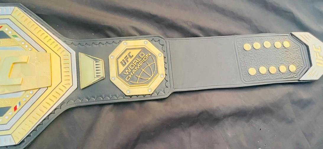 UFC Legacy Championship Replica Belt (4mm Solid Depth Quality) - Image 3