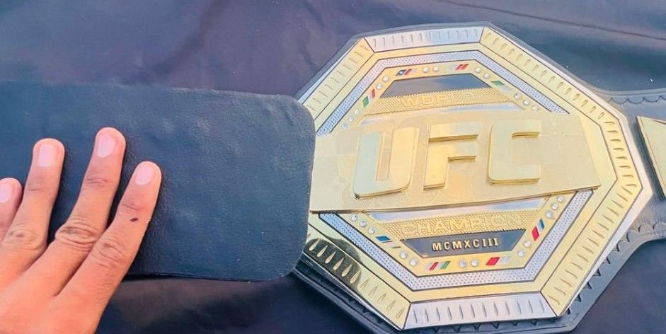 UFC Legacy Championship Replica Belt (4mm Solid Depth Quality) - Image 4