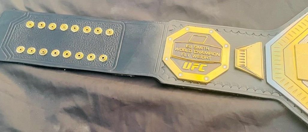 UFC Legacy Championship Replica Belt (4mm Solid Depth Quality) - Image 7