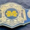 Custom Michigan Wolverines Championship Championship Belt