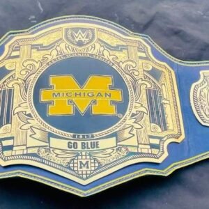 Custom Michigan Wolverines Championship Championship Belt