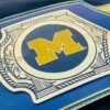 Custom Michigan Wolverines Championship Championship Belt - Image 6