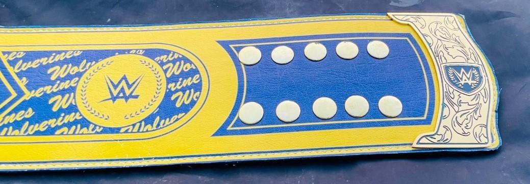 Custom Michigan Wolverines Championship Championship Belt - Image 3